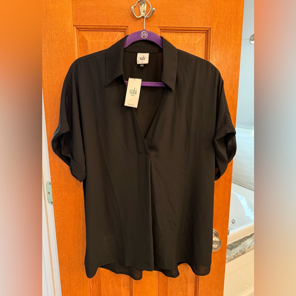 CAbi Black Blouse